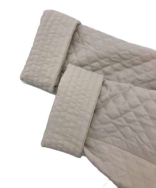 TO BE CHIC（トゥービーシック）TO BE CHIC (トゥービーシック) キルティングコート ベージュ サイズ:42の古着・服飾アイテム