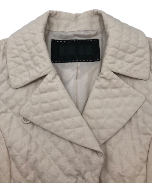 TO BE CHIC（トゥービーシック）TO BE CHIC (トゥービーシック) キルティングコート ベージュ サイズ:42の古着・服飾アイテム