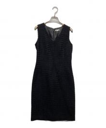 TO BE CHIC（トゥービーシック）の古着「ノースリーブワンピース」｜ブラック