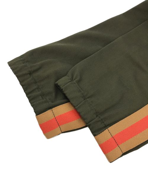 GUCCI（グッチ）GUCCI (グッチ) トラックトコットンパンツ グリーン サイズ:46 未使用品の古着・服飾アイテム