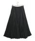 intoca (イントゥーカ) リネンロングスカート ブラック サイズ:1：4000円