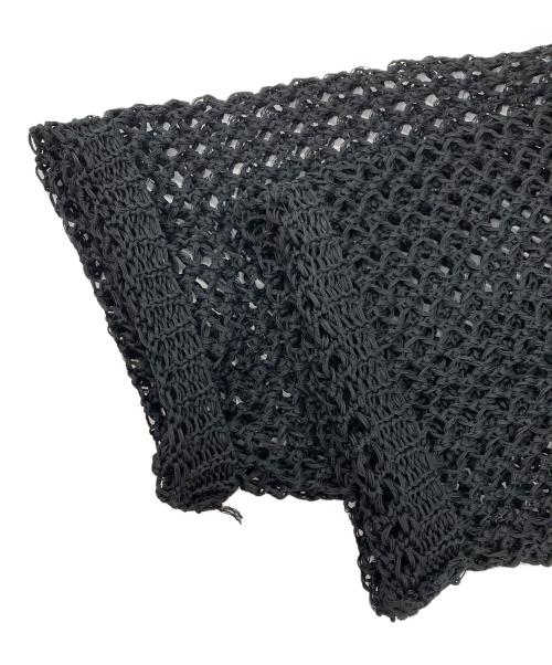 maison de dolce（メゾンドドルチェ）maison de dolce (メゾンドドルチェ) クロシェニット ブラック サイズ:Fの古着・服飾アイテム