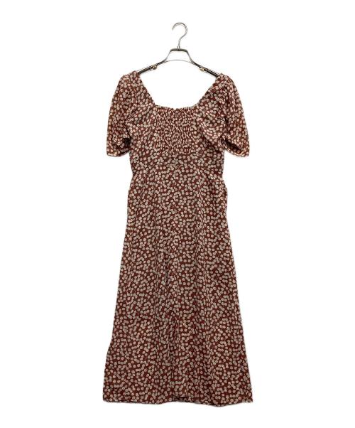 HER LIP TO（ハーリップトゥ）Her lip to (ハーリップトゥ) チェリーパターン ワンピース レッド サイズ:Mの古着・服飾アイテム