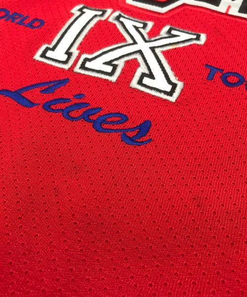 giant（ジャイアント）GIANT (ジャイアント) 90's AERO SNITH ホッケージャージ レッド サイズ:XLの古着・服飾アイテム