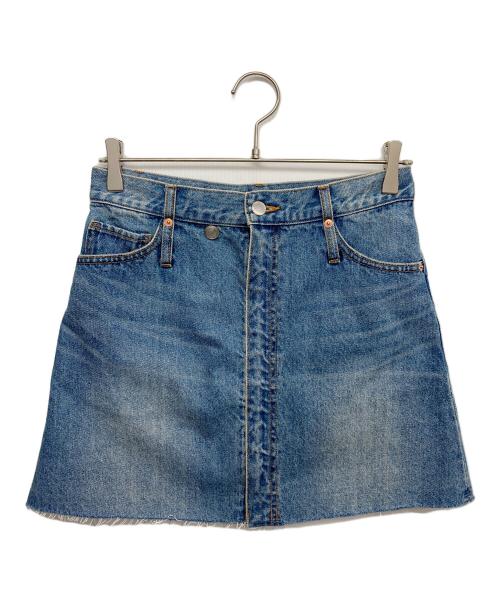 Adam et Rope（アダム エ ロペ）Adam et Rope (アダム エ ロペ) アジャストデニムミニスカート インディゴ サイズ:36の古着・服飾アイテム