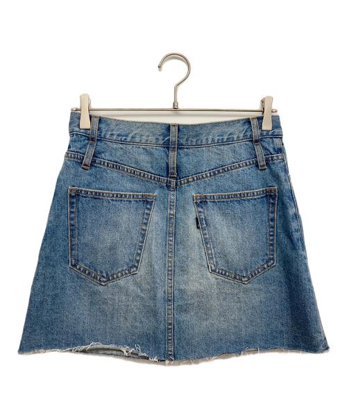 Adam et Rope（アダム エ ロペ）Adam et Rope (アダム エ ロペ) アジャストデニムミニスカート インディゴ サイズ:36の古着・服飾アイテム