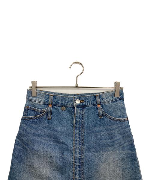 Adam et Rope（アダム エ ロペ）Adam et Rope (アダム エ ロペ) アジャストデニムミニスカート インディゴ サイズ:36の古着・服飾アイテム