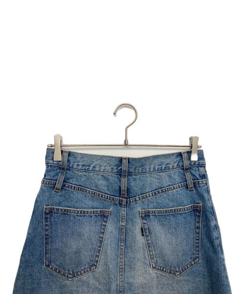 Adam et Rope（アダム エ ロペ）Adam et Rope (アダム エ ロペ) アジャストデニムミニスカート インディゴ サイズ:36の古着・服飾アイテム