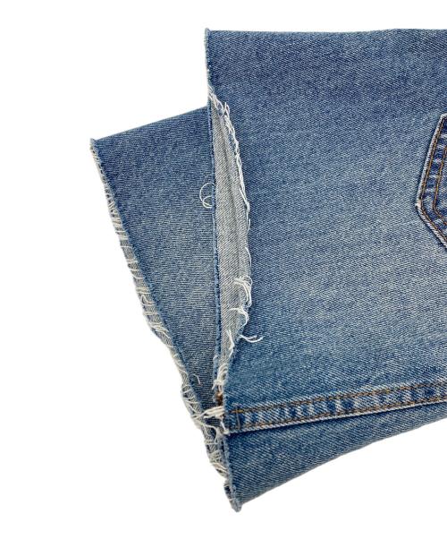 Adam et Rope（アダム エ ロペ）Adam et Rope (アダム エ ロペ) アジャストデニムミニスカート インディゴ サイズ:36の古着・服飾アイテム