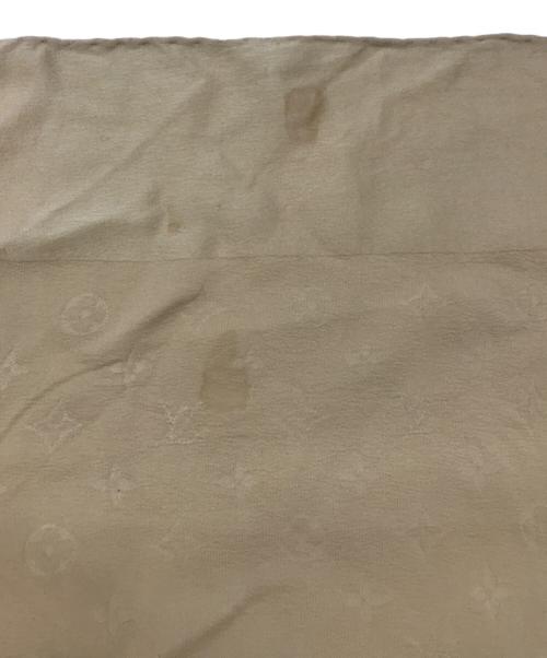 LOUIS VUITTON（ルイ ヴィトン）LOUIS VUITTON (ルイ ヴィトン) モノグラムシルクスカーフ ベージュの古着・服飾アイテム