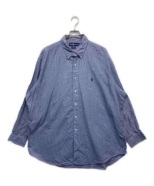 RALPH LAUREN（ラルフローレン）RALPH LAUREN (ラルフローレン) ボタンダウンシャツ ブルー サイズ:18-35の古着・服飾アイテム