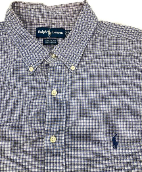 RALPH LAUREN（ラルフローレン）RALPH LAUREN (ラルフローレン) ボタンダウンシャツ ブルー サイズ:18-35の古着・服飾アイテム