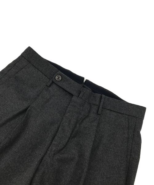 INCOTEX（インコテックス）INCOTEX (インコテックス) super100`sウールスラックス グレー サイズ:42の古着・服飾アイテム