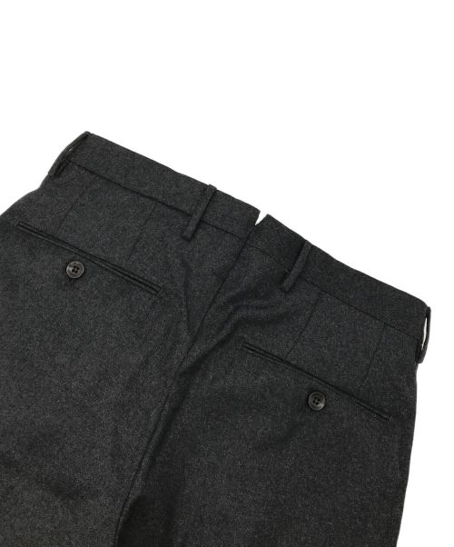 INCOTEX（インコテックス）INCOTEX (インコテックス) super100`sウールスラックス グレー サイズ:42の古着・服飾アイテム