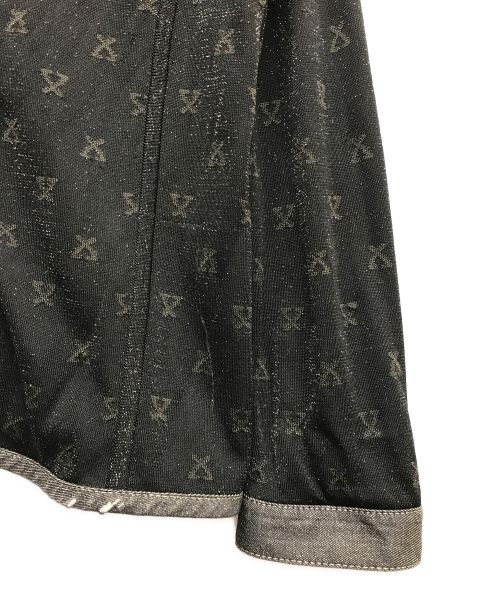 LEONARD（レオナール）LEONARD (レオナール) ラメ入りテーラードジャケット ブラック サイズ:LLの古着・服飾アイテム