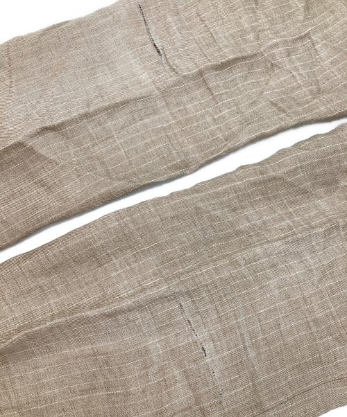 BRUNELLO CUCINELLI（ブルネロクチネリ）BRUNELLO CUCINELLI (ブルネロクチネリ) リネンスラックス ベージュ サイズ:46の古着・服飾アイテム
