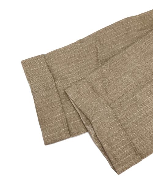 BRUNELLO CUCINELLI（ブルネロクチネリ）BRUNELLO CUCINELLI (ブルネロクチネリ) リネンスラックス ベージュ サイズ:46の古着・服飾アイテム