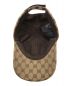 中古・古着 BALENCIAGA (バレンシアガ) GUCCI (グッチ) ハッカープロジェクト グッチコラボ キャップ ベージュ サイズ:L / 59cm：22000円