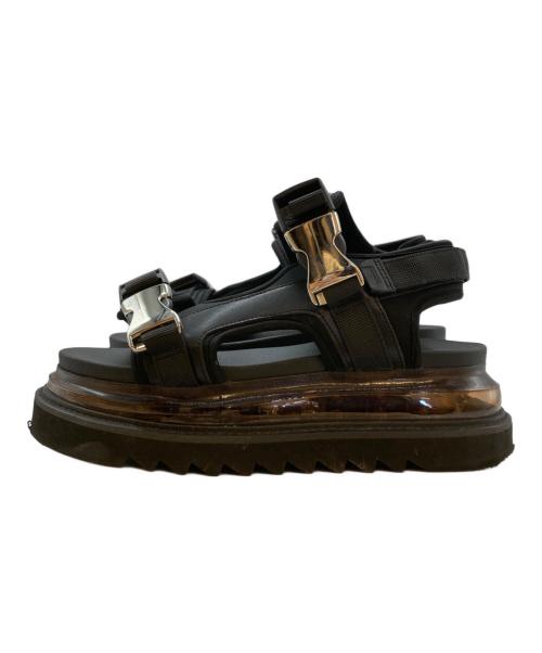 HARE（ハレ）HARE (ハレ) サンダル ブラック サイズ:Ｍの古着・服飾アイテム