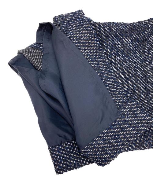 DAMA collection（ダーマコレクション）DAMA collection (ダーマコレクション) ツイードノースリーブワンピース ネイビー サイズ:9の古着・服飾アイテム