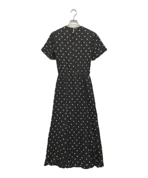 Mila Owen（ミラオーウェン）Mila Owen (ミラオーウェン) ブラウスワンピース ブラックの古着・服飾アイテム