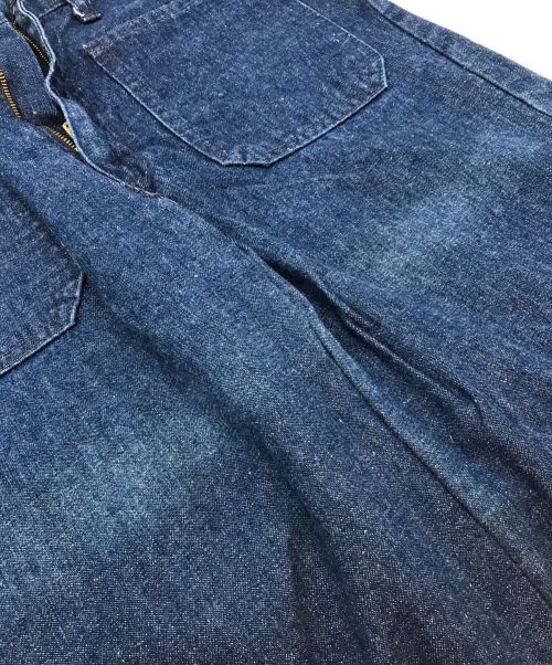 LEVI'S（リーバイス）LEVI'S (リーバイス) セーラーデニムパンツ インディゴ サイズ:記載無（印字消え）の古着・服飾アイテム