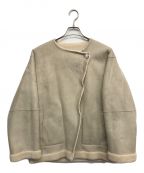 JOURNAL STANDARDジャーナルスタンダード）の古着「フェイクムートンリバーシブルブルゾン」｜ベージュ
