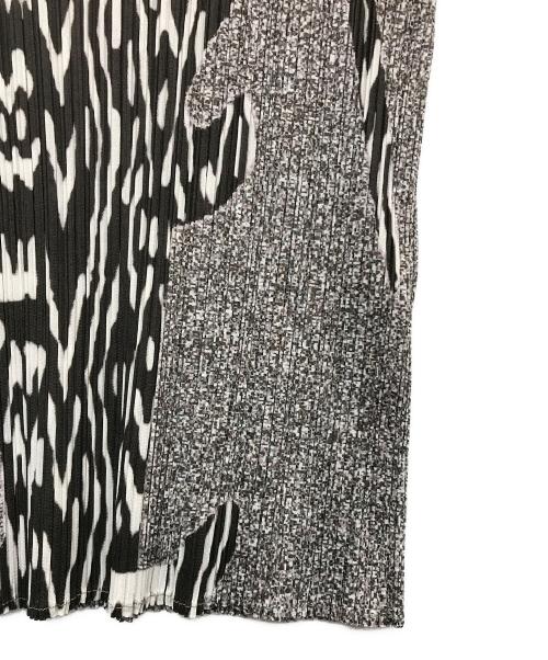 PLEATS PLEASE（プリーツプリーズ）PLEATS PLEASE (プリーツプリーズ) プリーツノースリーブカットソー グレー サイズ:4の古着・服飾アイテム