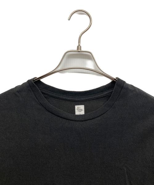 KAPTAIN SUNSHINE（キャプテンサンシャイン）KAPTAIN SUNSHINE (キャプテンサンシャイン) Crewneck Big Tee ブラック サイズ:38の古着・服飾アイテム