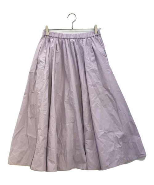 IENA（イエナ）IENA (イエナ) タイプライターギャザータックスカート パープル サイズ:38の古着・服飾アイテム