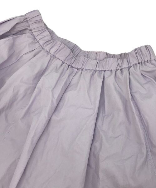 IENA（イエナ）IENA (イエナ) タイプライターギャザータックスカート パープル サイズ:38の古着・服飾アイテム