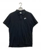 NIKEナイキ）の古着「ポロシャツ」｜ブラック