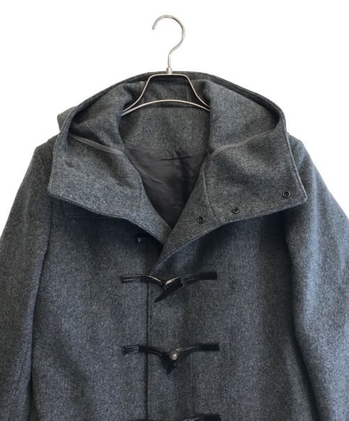 08sircus（ゼロエイトサーカス）08sircus (ゼロエイトサーカス) ロングダッフルコート グレー サイズ:2の古着・服飾アイテム