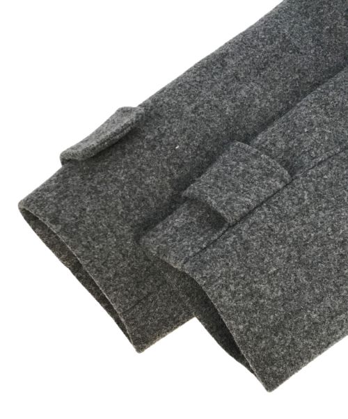 08sircus（ゼロエイトサーカス）08sircus (ゼロエイトサーカス) ロングダッフルコート グレー サイズ:2の古着・服飾アイテム