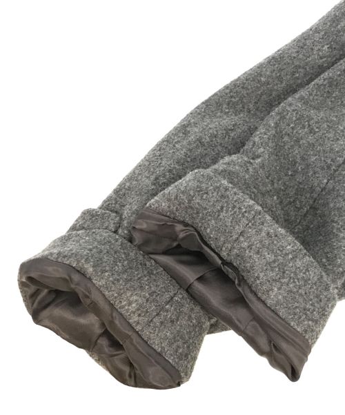 08sircus（ゼロエイトサーカス）08sircus (ゼロエイトサーカス) ロングダッフルコート グレー サイズ:2の古着・服飾アイテム