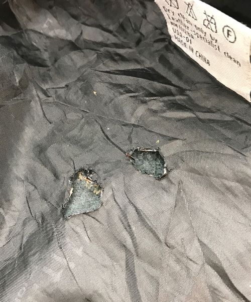 cellini（チェリーニ）cellini (チェリーニ) パッチワークレザージャケット ブラック サイズ:XLの古着・服飾アイテム