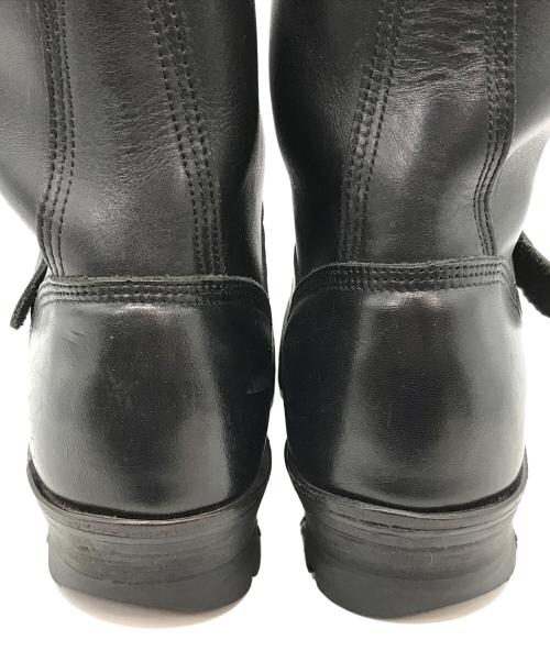 HATHORN（ハソーン）HATHORN (ハソーン) エンジニアブーツ ブラック サイズ:9Dの古着・服飾アイテム