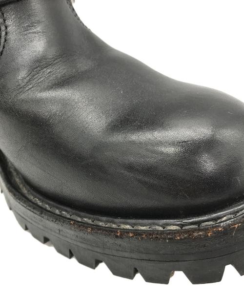 HATHORN（ハソーン）HATHORN (ハソーン) エンジニアブーツ ブラック サイズ:9Dの古着・服飾アイテム