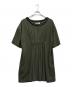 MM6（エムエムシックス）の古着「半袖ワンピース」｜グリーン