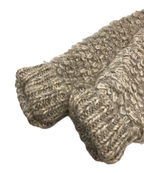 CLANE（クラネ）CLANE (クラネ) MIX LOOP MOHAIR KNIT CARDIGAN ベージュ サイズ:1の古着・服飾アイテム