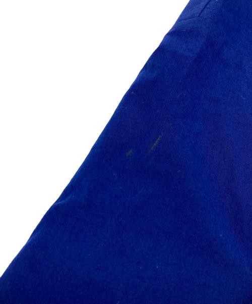 HUIS（ハウス）HUIS (ハウス) 綿ウールタイプライター クロススキッパープルオーバ ブルー サイズ:FREEの古着・服飾アイテム