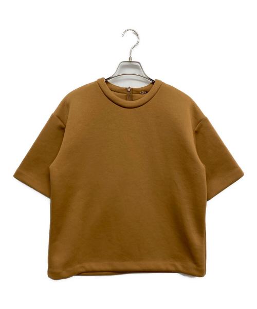 L'appartement（アパルトモン）L'Appartement (アパルトモン) Lisiere Ponte Pullover ブラウン サイズ:無しの古着・服飾アイテム