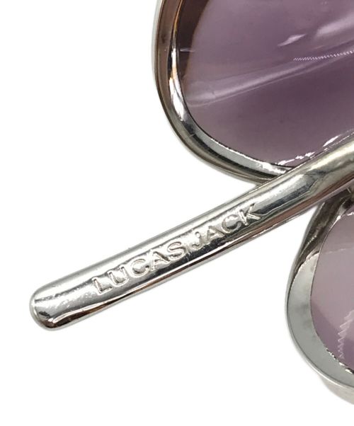 lucasjack（ルーカスジャック）lucasjack (ルーカスジャック) ツートーンポニーフック パープルの古着・服飾アイテム