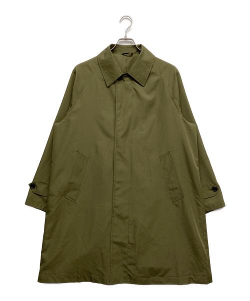 TAION（タイオン）TAION (タイオン) ステンカラーコート グリーン サイズ:Sの古着・服飾アイテム