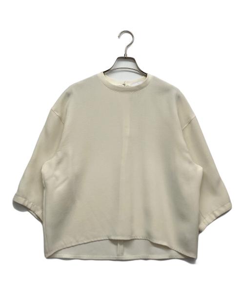 UNITED ARROWS TOKYO（ユナイテッドアローズトウキョウ）UNITED ARROWS TOKYO (ユナイテッドアローズトウキョウ) COMFYプルオーバーブラウス アイボリー サイズ:36の古着・服飾アイテム