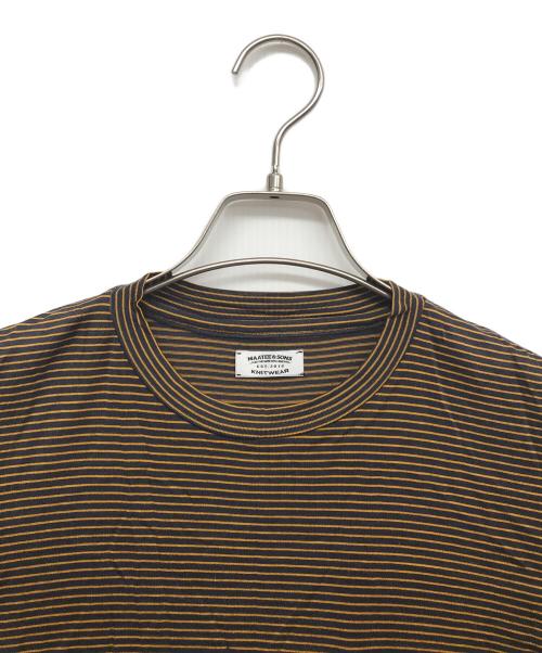 MAATEE&SONS（マーティーアンドサンズ）MAATEE&SONS (マーティーアンドサンズ) WASHABLE SILK POCKET TEE イエロー サイズ:2の古着・服飾アイテム