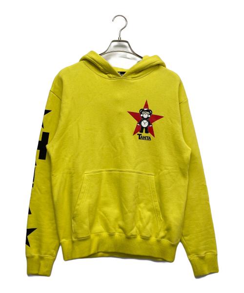 TANTA（タンタ）TANTA (タンタ) スワロフスキー付きパーカー イエロー サイズ:Sの古着・服飾アイテム