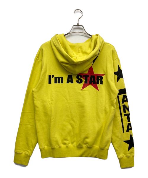 TANTA（タンタ）TANTA (タンタ) スワロフスキー付きパーカー イエロー サイズ:Sの古着・服飾アイテム