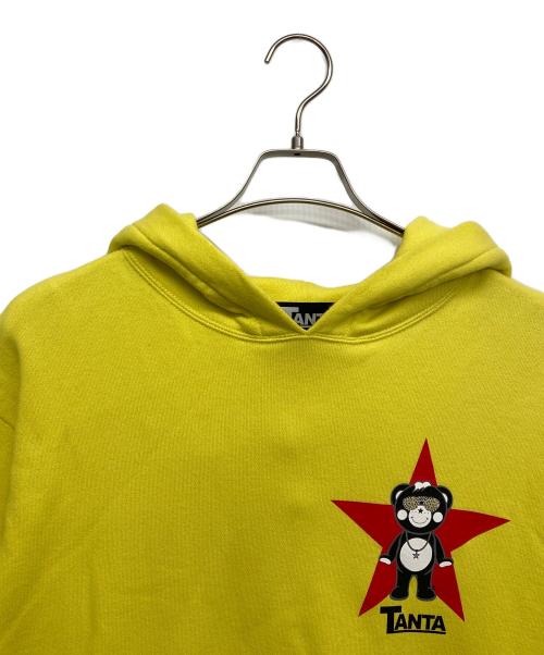 TANTA（タンタ）TANTA (タンタ) スワロフスキー付きパーカー イエロー サイズ:Sの古着・服飾アイテム