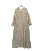 SHENERYシーナリー）の古着「コットンシアー楊柳マキシドレス」｜ベージュ